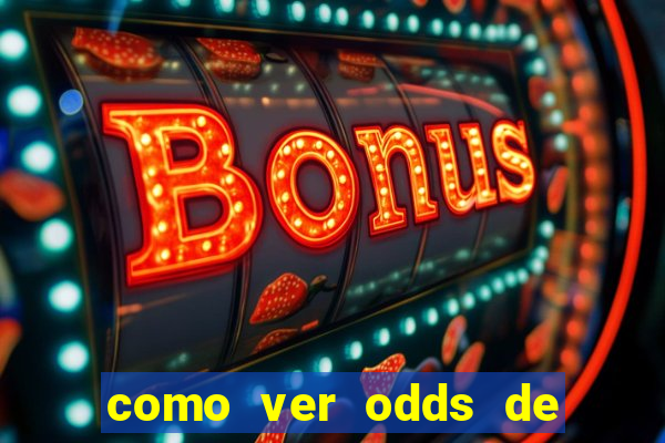 como ver odds de jogos passados